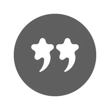 Open, quote, quotes icon. Stock Illustration