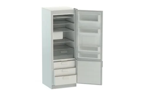Open Refrigerator Illustrazione stock