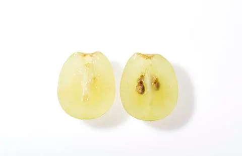 Open ripe grape Stock Photos