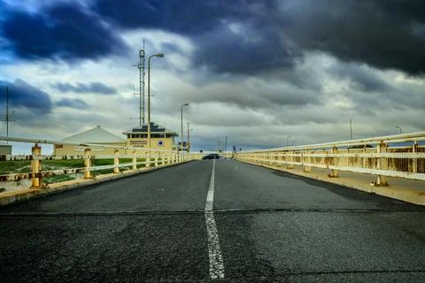 Open Road Pier Stock Photos