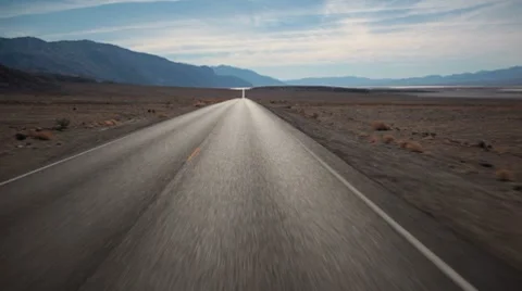 Open road POV Stock-Footage 7730126