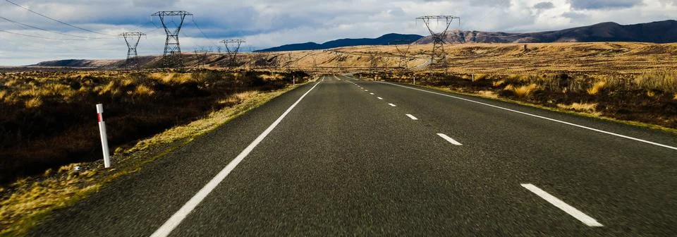 Open roads Stock Photos
