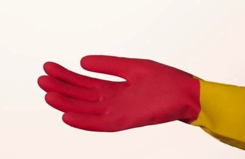 An Open Rubber Hand Stock Photos