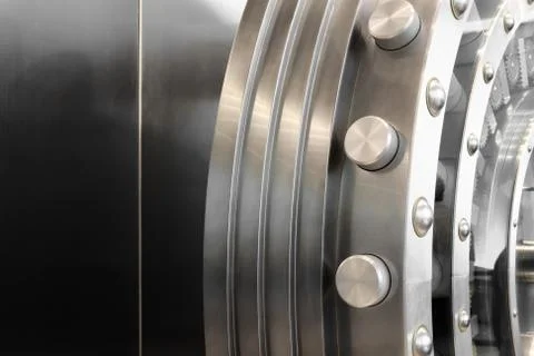 Open safe door Stock Photos