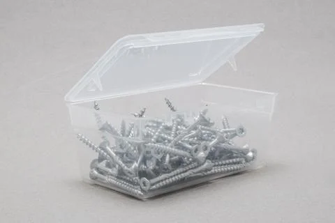 Open screw box Stock Photos