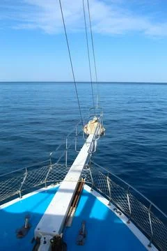In the open sea Stock Photos