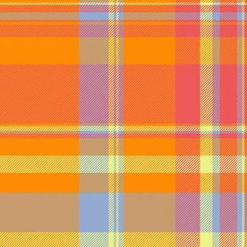 Open seamless tartan vector, tradition pattern check textile. Bed texture b.. 스톡 일러스트