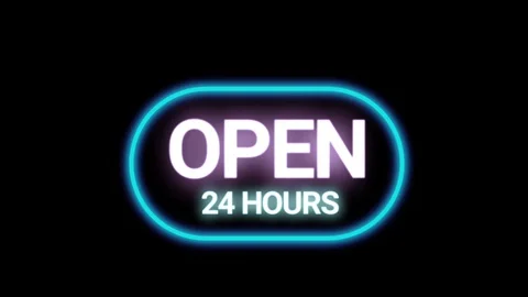 Open shop graphics Stock Footage 127635648