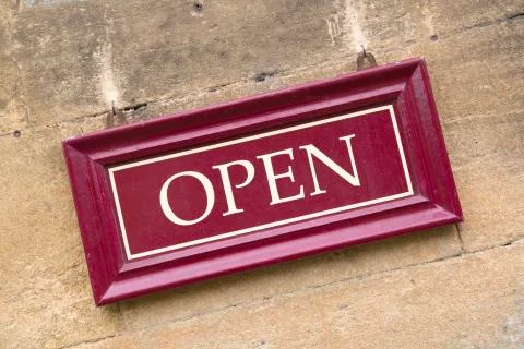 Open Sign Stock Photos