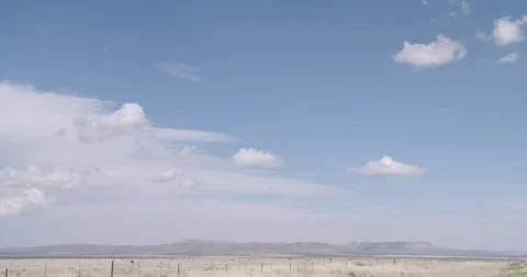 Open Sky - West Texas Stock Footage 256049590