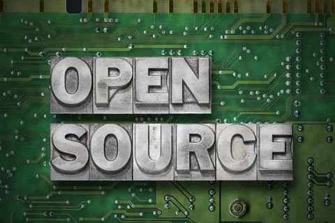 Open source gr Foto stock