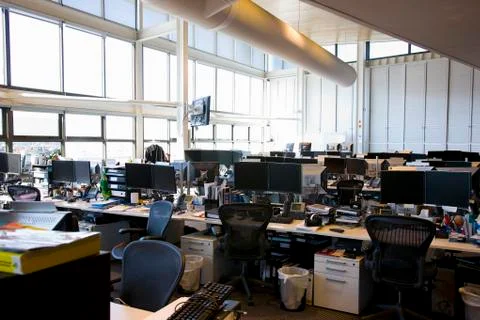 Open space office Stock Photos