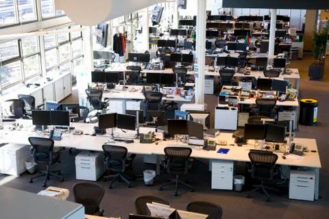 Open space office Stock Photos