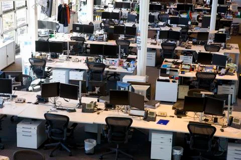 Open space office Stock Photos