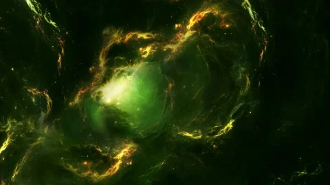 Open space video footage. Space gas clouds. Cosmos neutral animation. Bright sta Stock Footage 201258577