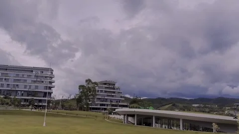 Open Spaces and Buildings in IKN Stock Footage 342686969