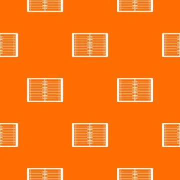 Open spiral lined notebook pattern seamless Stockillustratie