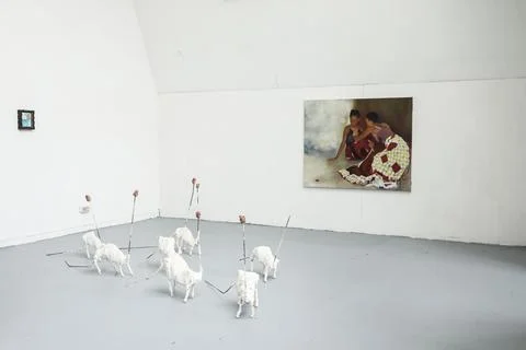 Open studios of Fine Arts Academy of Paris, France - 27 Jun 2025 스톡 사진