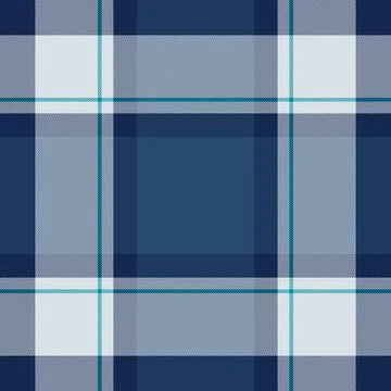 Open texture plaid background, curve check textile vector. 20s fabric patte.. Illustrazione stock