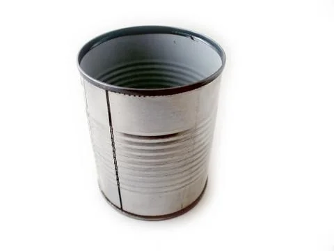 Open tin can Stock Photos