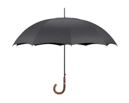 Open umbrella Illustrazione stock