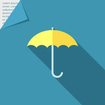 Open umbrella 스톡 일러스트