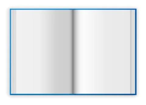 Open vector book Stock Illustration