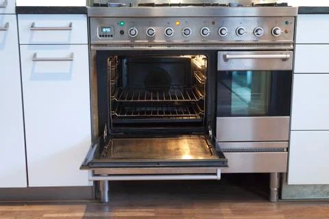 Open ventilation oven Stock Photos