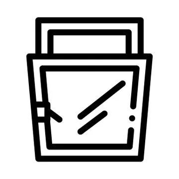 Open for ventilation window icon vector illustration Stock Illustration