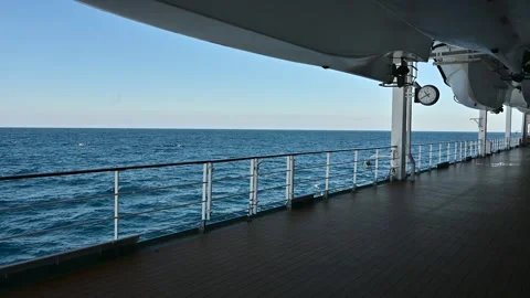 Open view of the Mediterranean Sea Video stock 336216474
