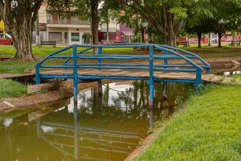 Open walking area square Elza Vendrame Stock Photos