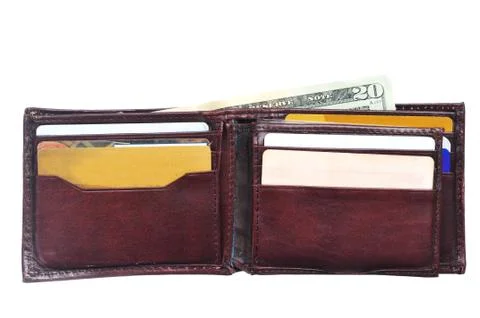 Open wallet Stock Photos