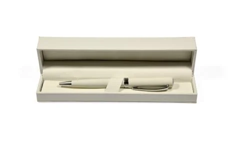 Open white box Stock Photos