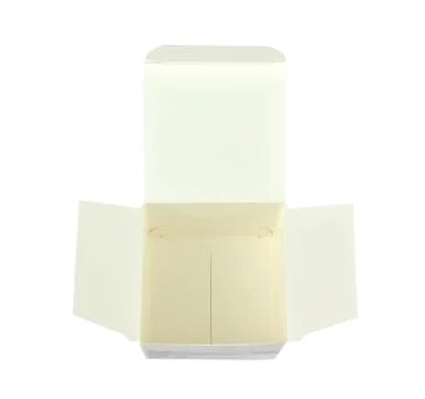 Open White Box Stock Photos