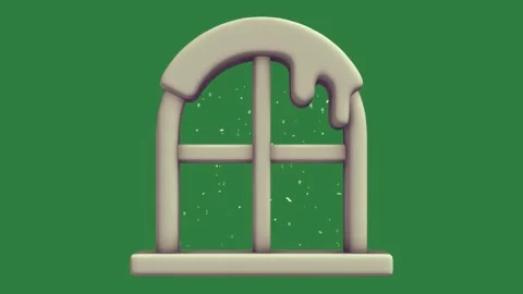 An open window on Green screen and background gesture frame backgrounds Stock Footage 336053463