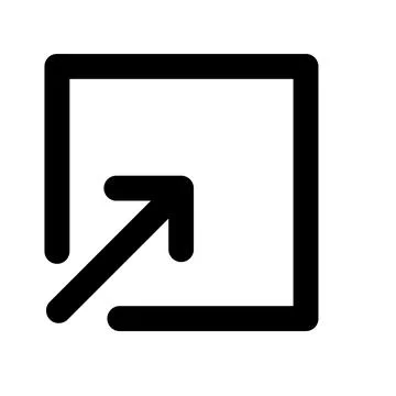 Open  in window icon Nice Too see 库存插图