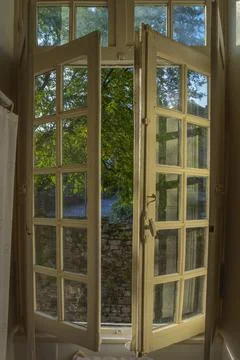 Open windows Stock Photos