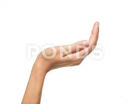 The Palm Up Open Hand gesture