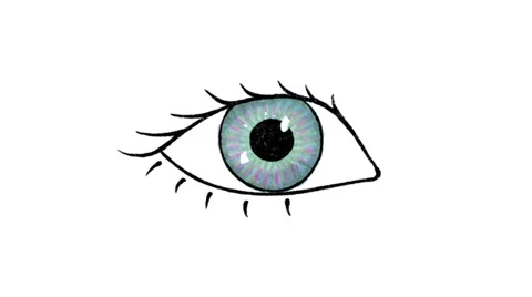 Open your eye. Stock Footage 37354514