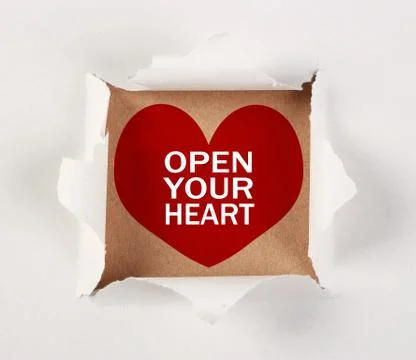 Open Your Heart Stock Photos