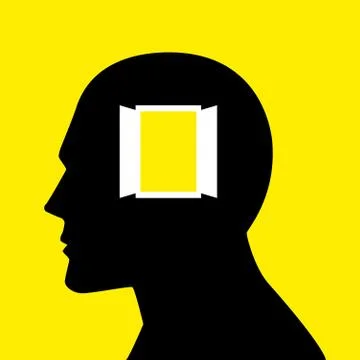 Open Your Mind Stock Illustration