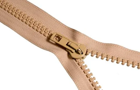 Open zipper Stock Photos