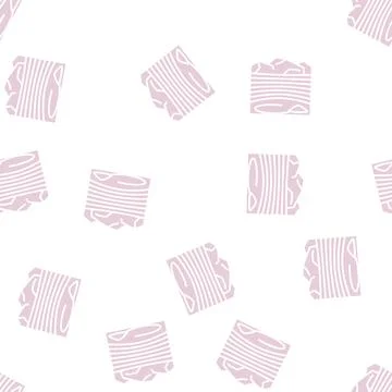 Opencast goldmine glyph seamless pattern Stock Illustration