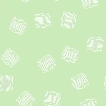 Opencast goldmine line seamless pattern Stock Illustration