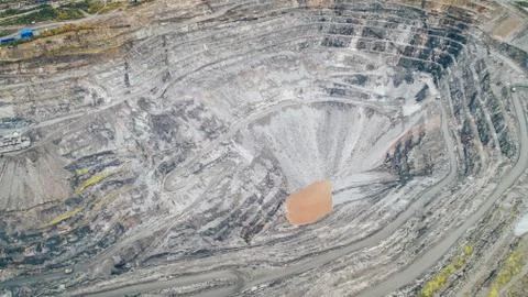 Opencast Mining Quarry Stock Photos