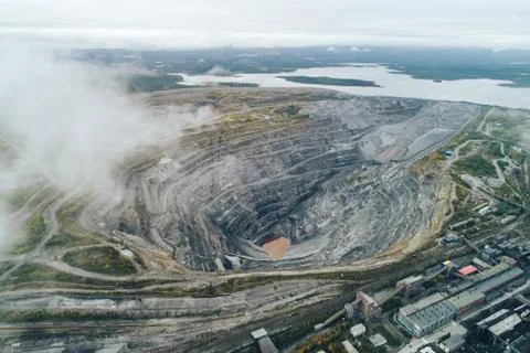 Opencast Mining Quarry Stock Photos