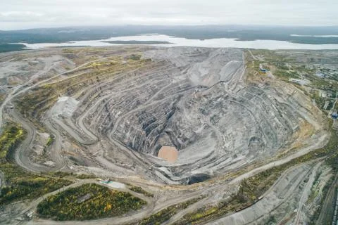 Opencast Mining Quarry Stock Photos