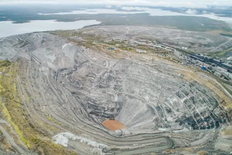 Opencast Mining Quarry Stock Photos