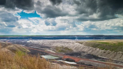 Opencast Mining, Time Lapse Video stock 46461893