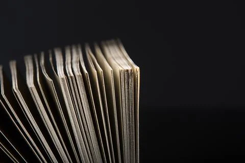Opened Aged Book Stock Photos